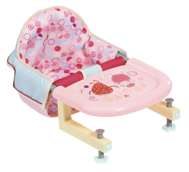 Baby Annabell zawieszane krzesełko do karmienia na stół