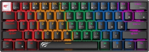 Mechaniczna gamingowa klawiatura RGB Havit