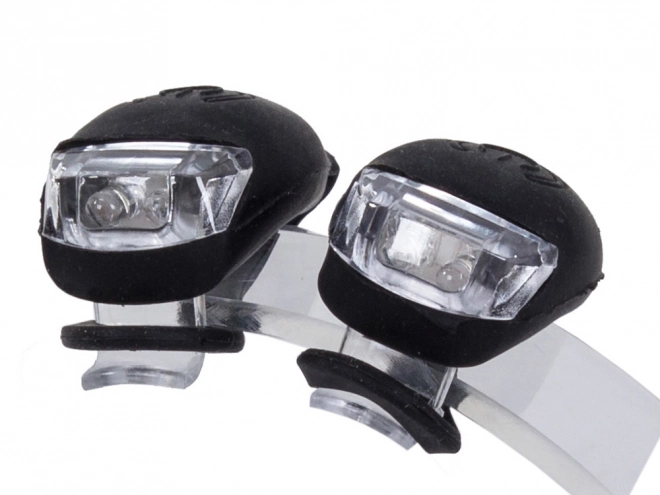 Silikonowe wodoszczelne lampki rowerowe LED