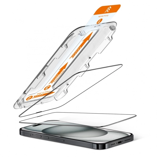 EasyShield 2-pak hartowanego szkła do iPhone 16 / iPhone 15