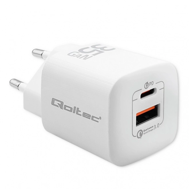 Ładowarka 35W GaN ULTRA biała