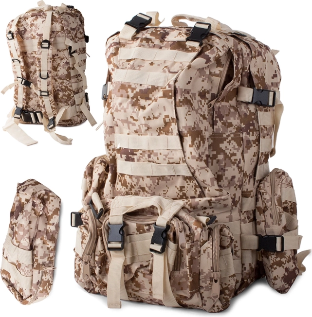 Wojskowy taktyczny plecak survivalowy 48,5 l