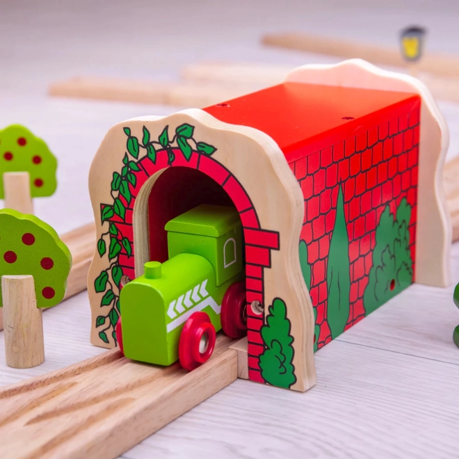 Bigjigs Rail Tunel Kolejowy z Cegieł