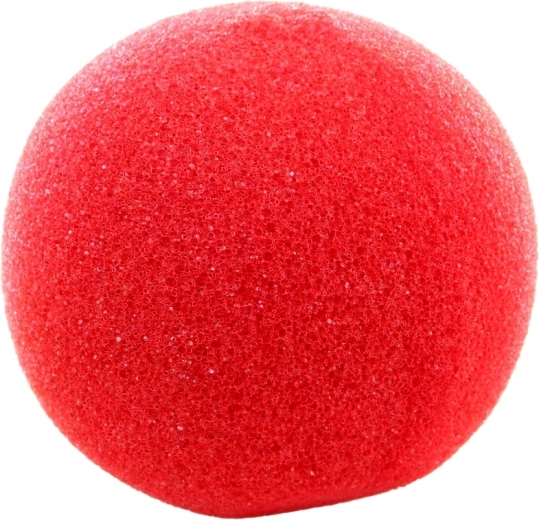 Klasyczny czerwony nos klauna