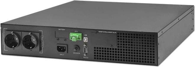 Zasilacz awaryjny UPS do szafy rack 1 kVA 1000 W z LCD, on-line, współczynnik mocy 1.0
