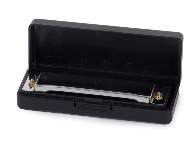 Metalowa harmonijka C dur z etui