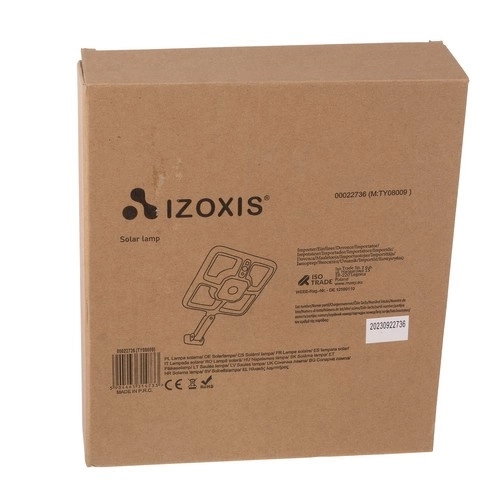 Solarny lampa Izoxis 22736