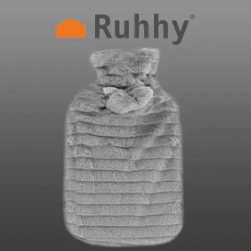 Gumowa butelka na gorącą wodę w pokrowcu 2000ml Ruhhy 19806