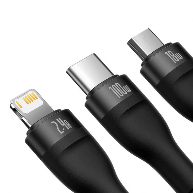 USB kabel Baseus Flash Series 3w1