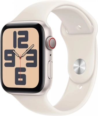apple watch se gps + cellular 40 mm aluminium w odcieniu moonlight z paskiem sportowym m/l