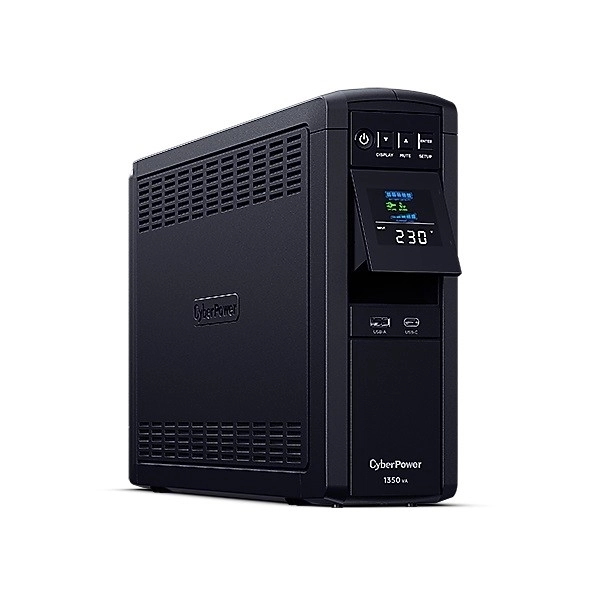 Zapasowe źródło energii UPS CyberPower 1350 VA z LCD