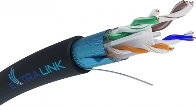 Zewnętrzny kabel sieciowy CAT6 FTP F/UTP 25M