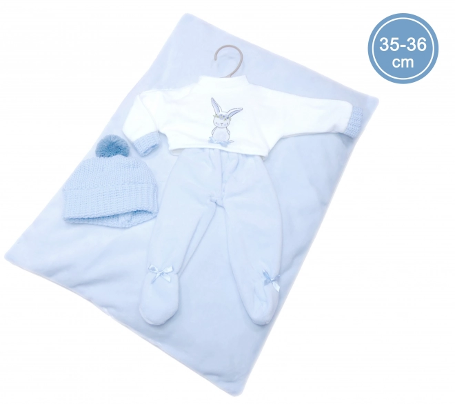 Llorens M635-55 ubranko dla lalki noworodek NOWO NARODZONY o rozmiarze 35-36 cm