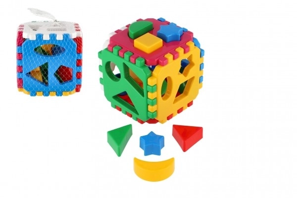 Kostka do układania z plastiku 12x12cm w siatce 12m+