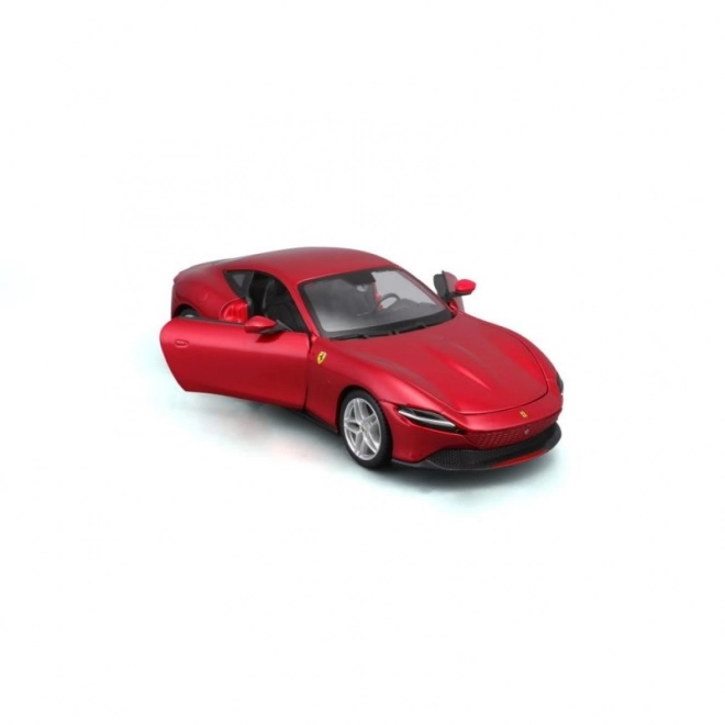 Metalowy samochodzik Ferrari Roma w kolorze czerwonym