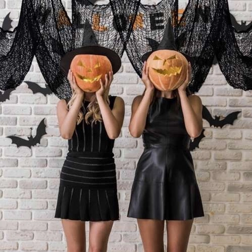 Dekoracja na Halloween pajęczyna 198 x 76 cm