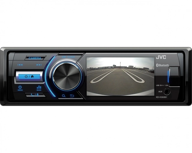 Radio samochodowe JVC z Bluetooth i monitorem