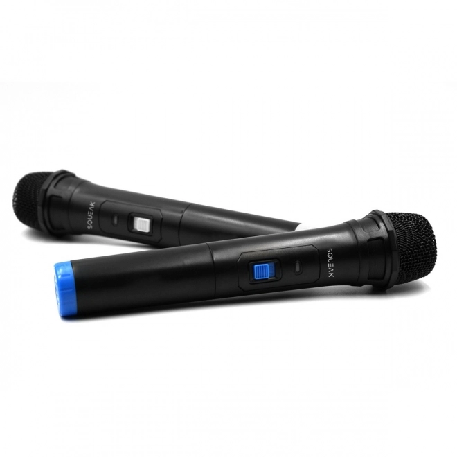 Zestaw mikrofonów do karaoke VocalDuo z zasięgiem 30m