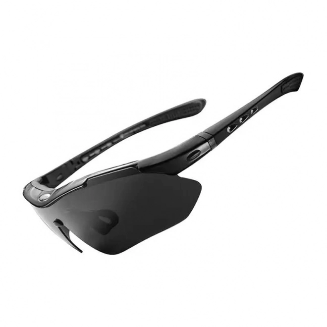 Polaryzacyjne okulary rowerowe Rockbros 10003 (czarne)