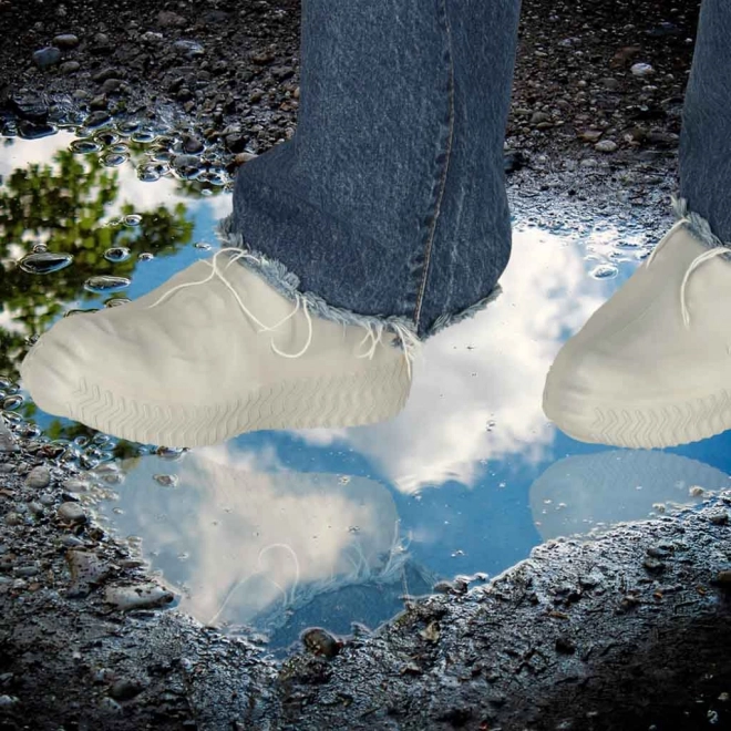 Wodoodporne ochraniacze na buty wellingtoni M szary rozmiar 35-38