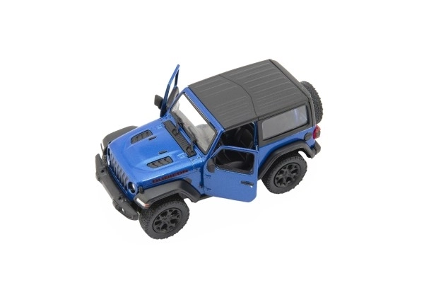 Metalowy samochodzik Kinsmart Jeep Wrangler 2018 na napęd zwrotny 12,5cm