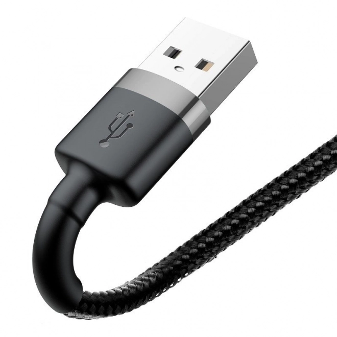 Baseus Cafule USB Lightning Kabel 2A 3m (Czarny Szary)