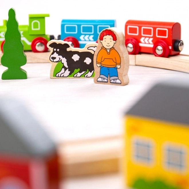 Bigjigs Rail Moja pierwsza kolejka 19 części