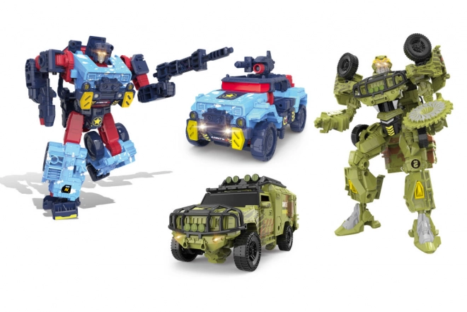 Autobot z mieczem 17 cm pojazd opancerzony