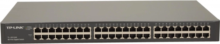 48-portowy gigabitowy przełącznik TP-Link TL-SG1048 do szafy rack i użytku biurkowego