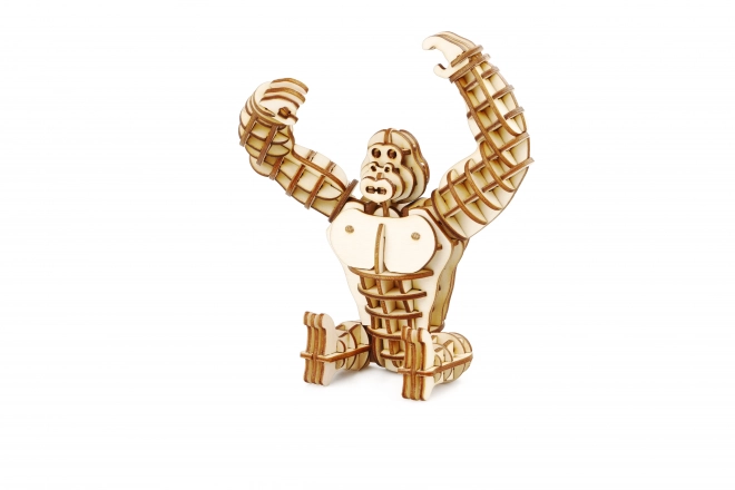 Drewniane 3D puzzle goryl