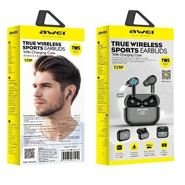 Bezprzewodowe słuchawki Awei T29P z Bluetooth 5.1