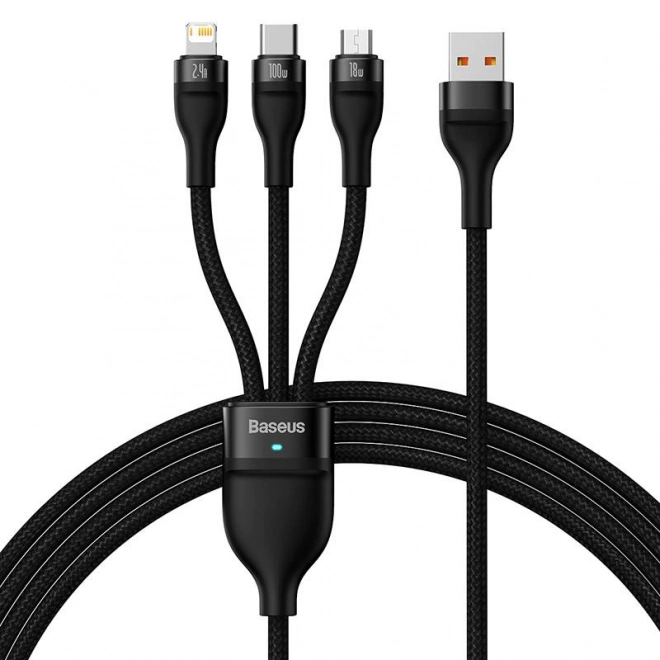 USB kabel Baseus Flash Series 3w1