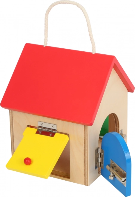 Mały Domek Small Foot z zamkami