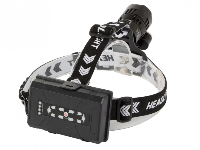 Profesjonalna latarka czołowa Bailong z LED CREE XHP160 i funkcją powerbanku