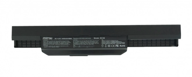 Bateria do Asus A53, K53 4400 mAh