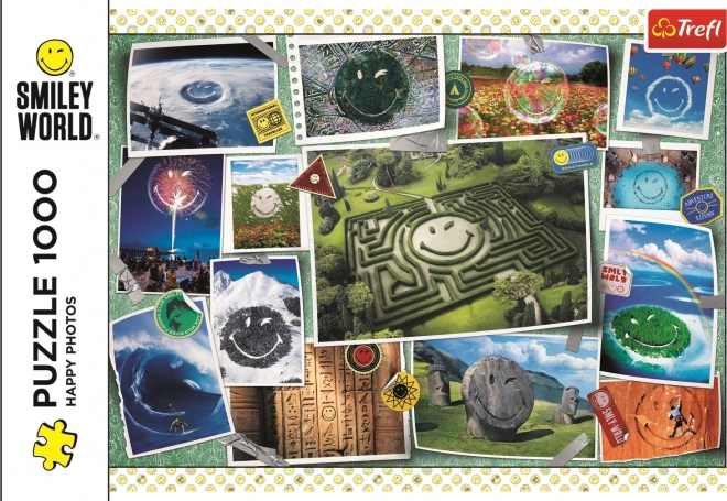Puzzle Smiley: Uśmiechnięte fotki 1000 elementów