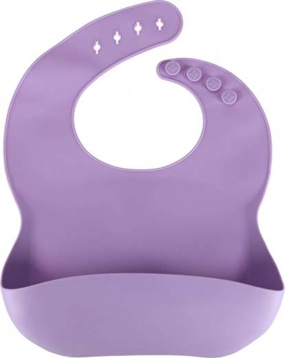 Śliniak z kieszonką i regulowanym zapięciem