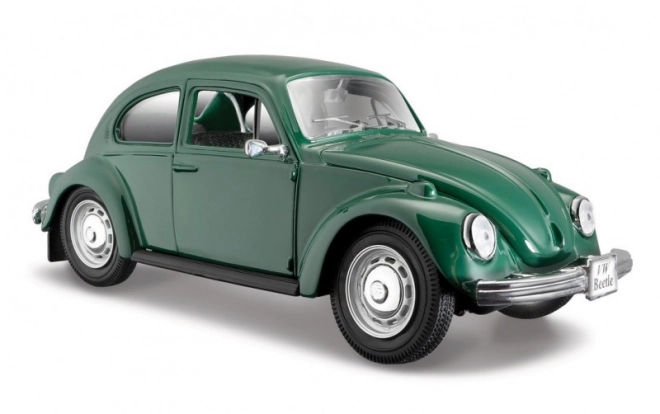 Model kompozytowy Volkswagen Garbus 1/24 zielony