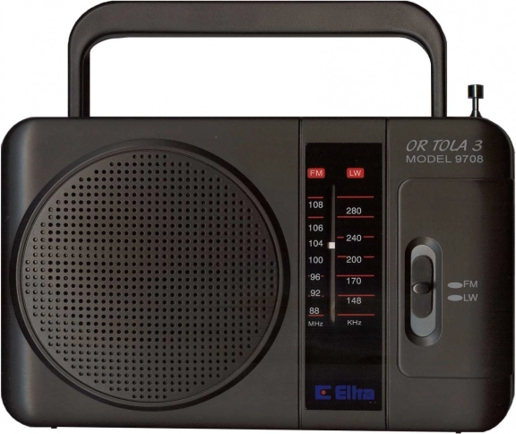 Przenośne radio TOLA czarne