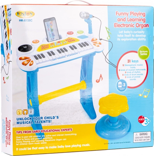 31 klawiszy i bogate brzmienia