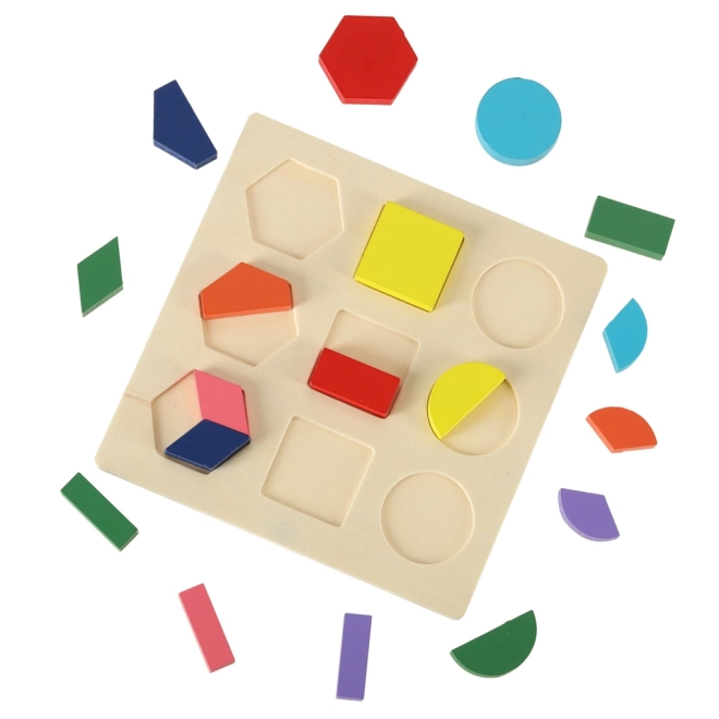 Drewniana układanka Montessori