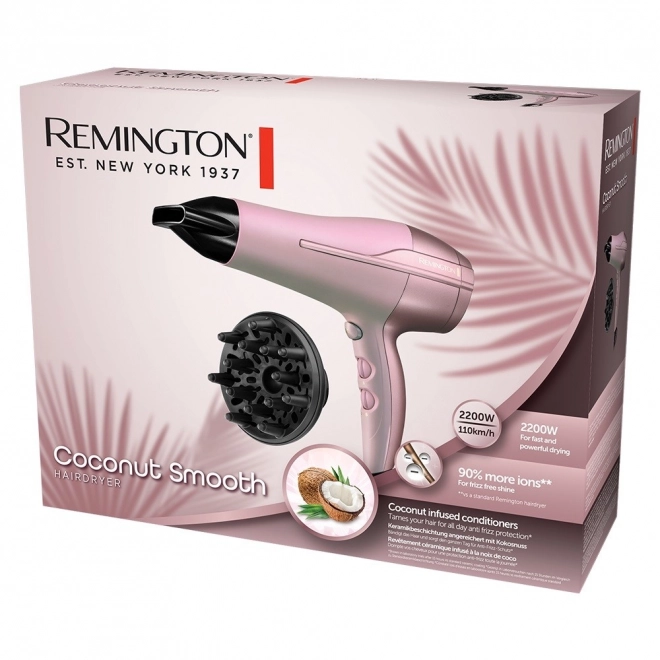 Suszarka do włosów Remington Coconut Smooth