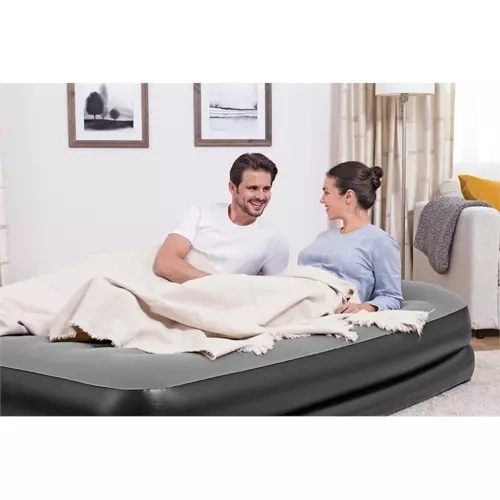 Materac Bestway z pompką 203x152x46cm