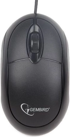 Mysz OPTO 1-SCROLL USB (MUS-U-01) czarna