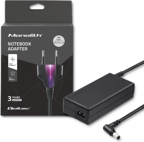 Zasilacz sieciowy do Acer 90 W, 19 V, 4,74 A, wtyk 5,5 × 2,5 mm