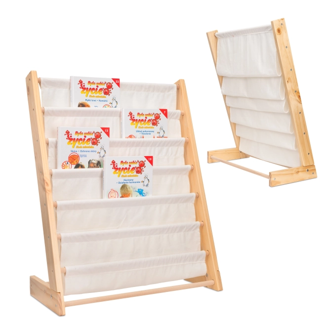 Dziecięca stojąca biblioteczka - 79 cm