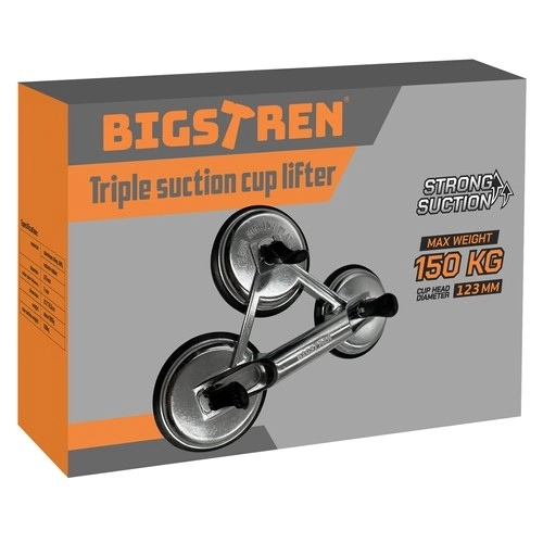 Przyssawki - 3x uchwyt Bigstren 22361