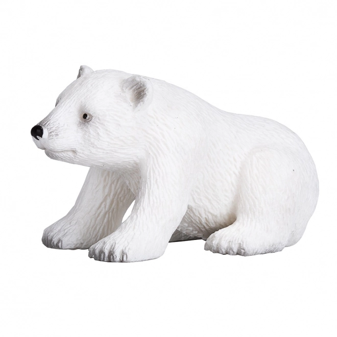 Figurka niedźwiedzia polarnego siedzącego