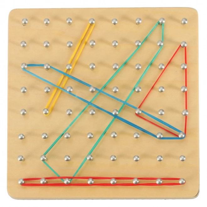 Drewniana deska Geoboard