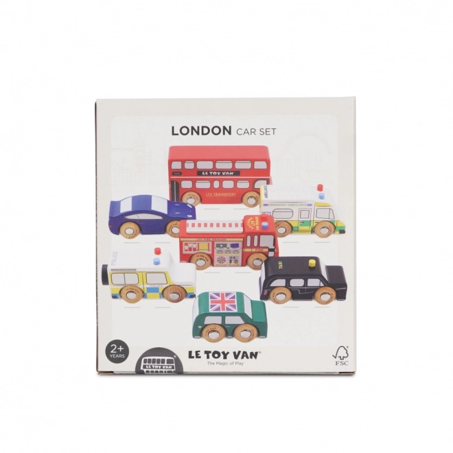 Le Toy Van Zestaw samochodów Londyn